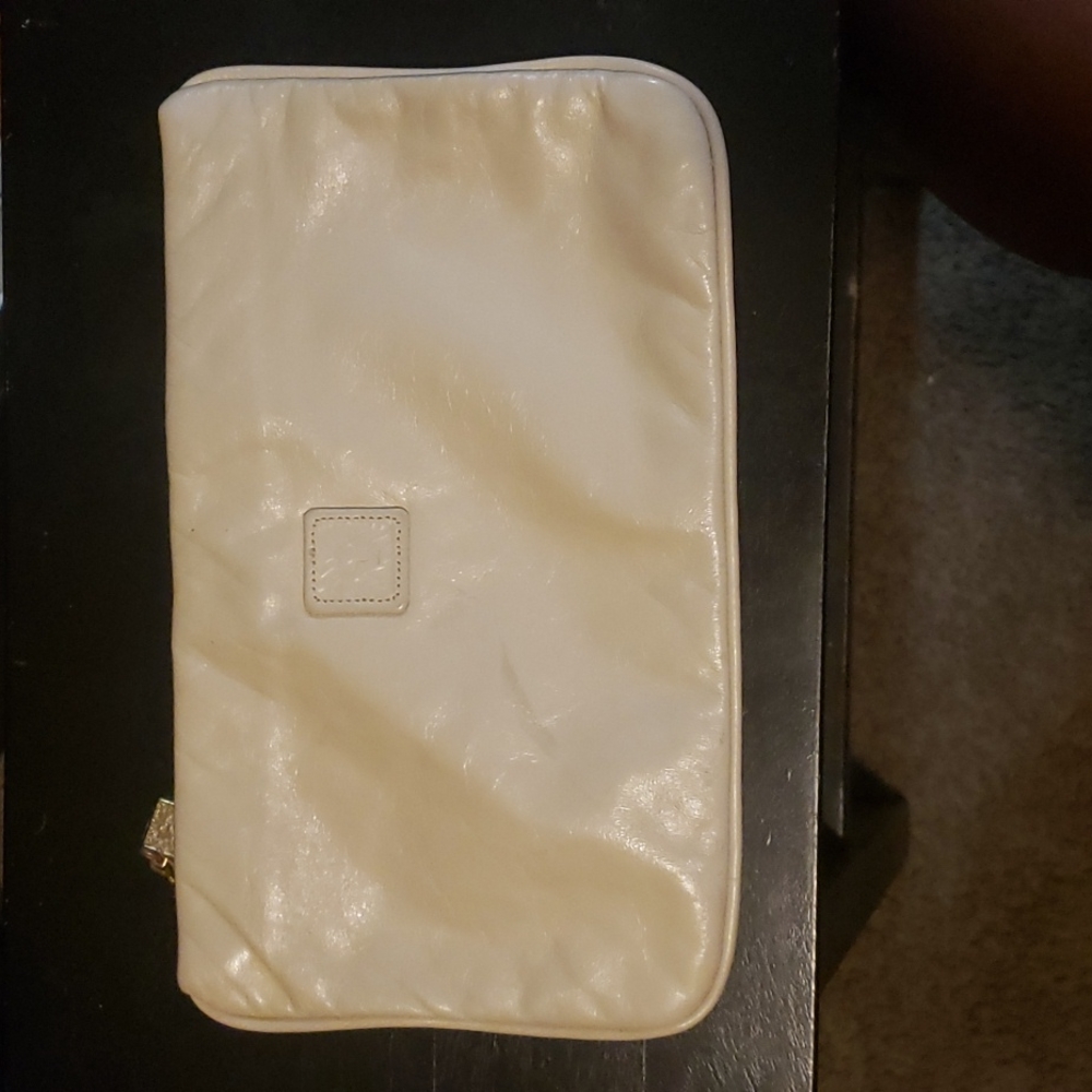 Anne Klein Vintage Leather Clutch